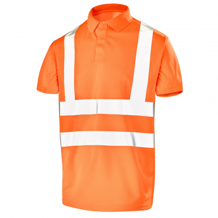Cepovett Safety FLUO BASE 2 Arbeitspoloshirt fluo orange